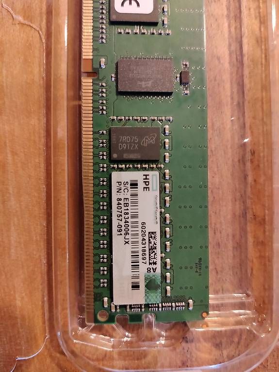 Memoria / RAM: HPE 16GB Server-RAM Modul – Usato da Luzern venduto da 9tom 1