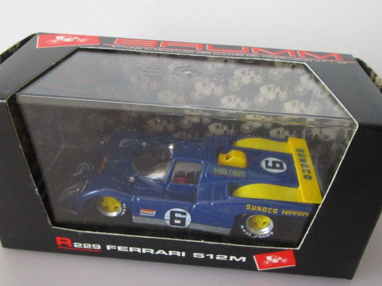 Ferrari Modellini d'auto: BRUMM FERRARI 512M DAYTONA 1971 – Nuovo e nell'imballaggio originale da Chêne-Bourg venduto da breno56