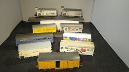 Güterwagen Diverse 9 Stück