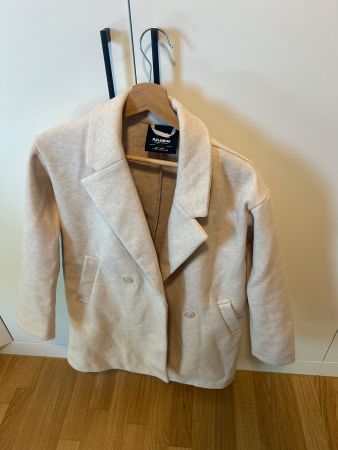 Damen Kurzmantel beige Grösse XS Pull&Bear guter Zustand