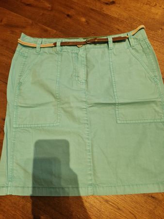S.Oliver Jeansrock Gr.38, Sommerrock mit Gürtel, Top!