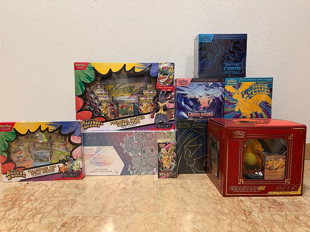Carte collezionabili: Lotto Pokémon  – Nuovo e nell'imballaggio originale da Mendrisio venduto da ros_gps5