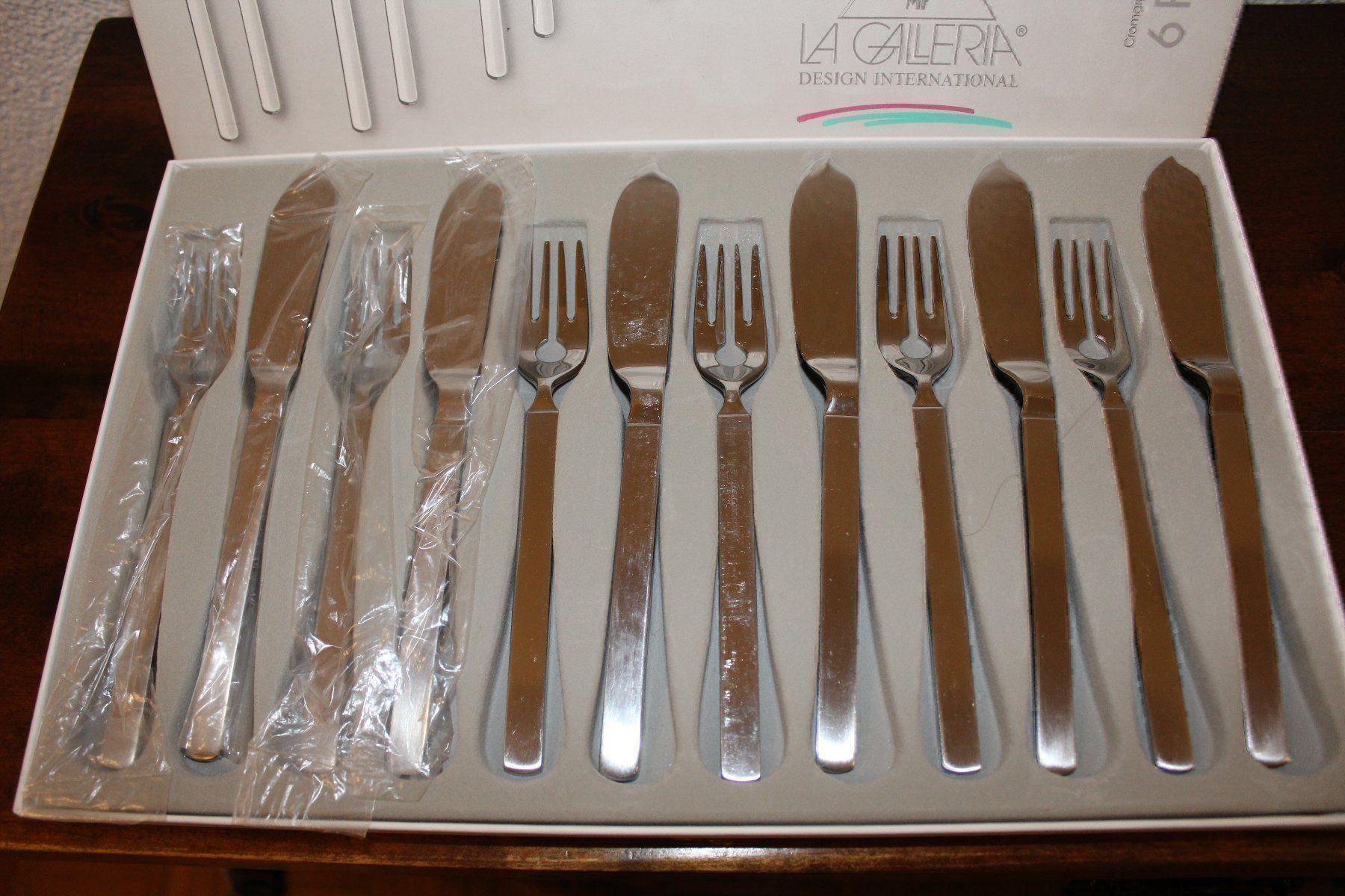 Cucine complete: Fisch-Besteck  12-teilig – Nuovo (secondo la descrizione) da Bassersdorf venduto da pewi45