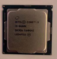 Intel Core i5-8600K Processor 3.60GHz LGA1151