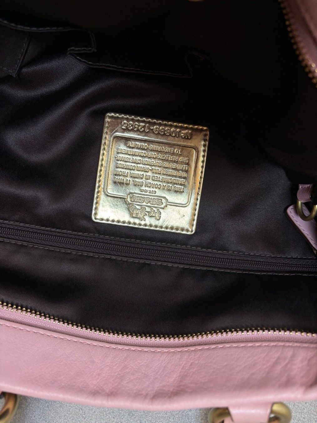 Coach Taschen für Damen: Coach Leather 2-Way Bag – Gebraucht aus Tägerwilen von Akh.Boutique 6
