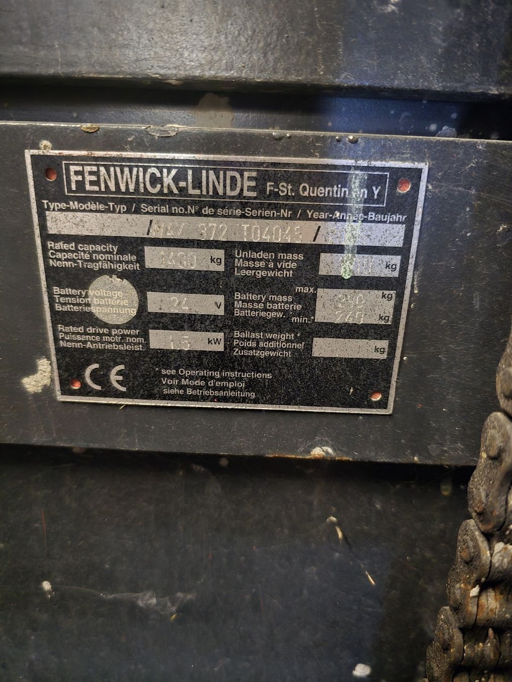 Linde Gabelstapler & Hubwagen: Stapler Linde L14 – Gebraucht aus Nebikon von jamper 4
