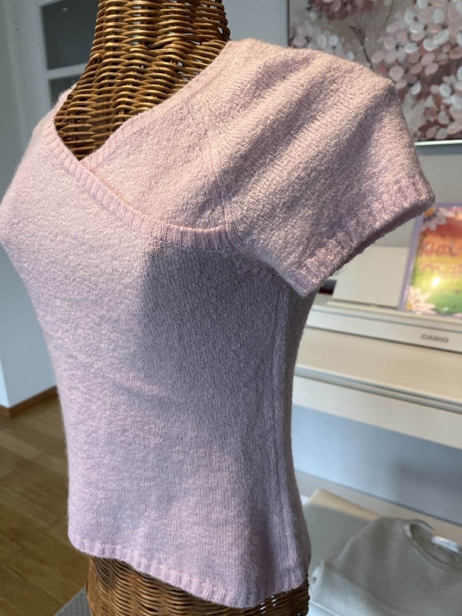 Benetton Maglioni & Felpe: Benetton Strickpullover, kurzarm rosa, XS – Usato da Solothurn venduto da Bobesch08 2