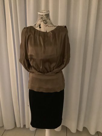 Bally Bluse Seide Grösse 38-40