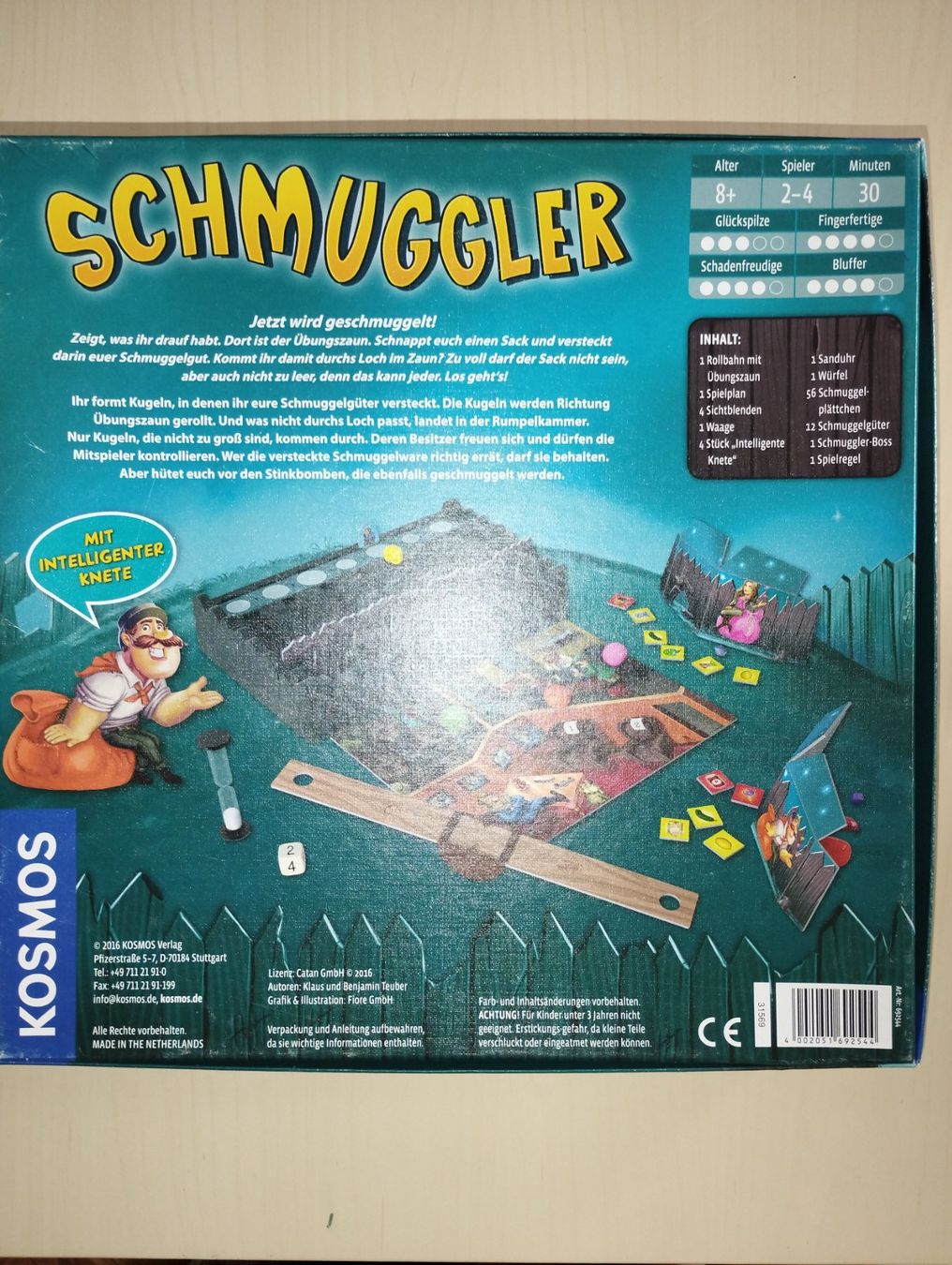 Kosmos Giochi: Schmuggler Brettspiel von Kosmos – Usato da Obermumpf venduto da amsi01 1