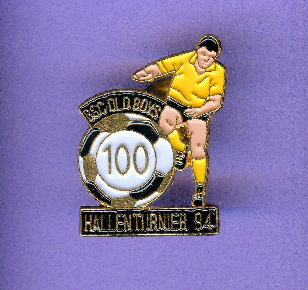 Placchette & Badge: BSC OLD BOYS  Hallenturnier '94 – Usato da Winterthur venduto da Sammleroase