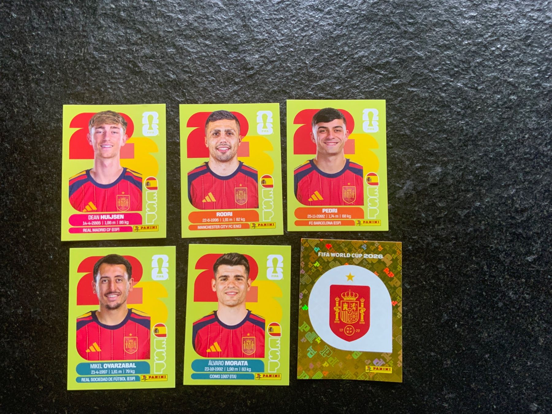 Panini Sammelbilder & Trading cards: Panini Bilder ESP 1, 5, 10, 11, 19,20, – Neu (gemäss Beschreibung) aus Widnau von Como2006