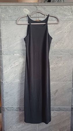Mango Midikleid Gr. M  Dunkelgrau | Figurbetont & weich
