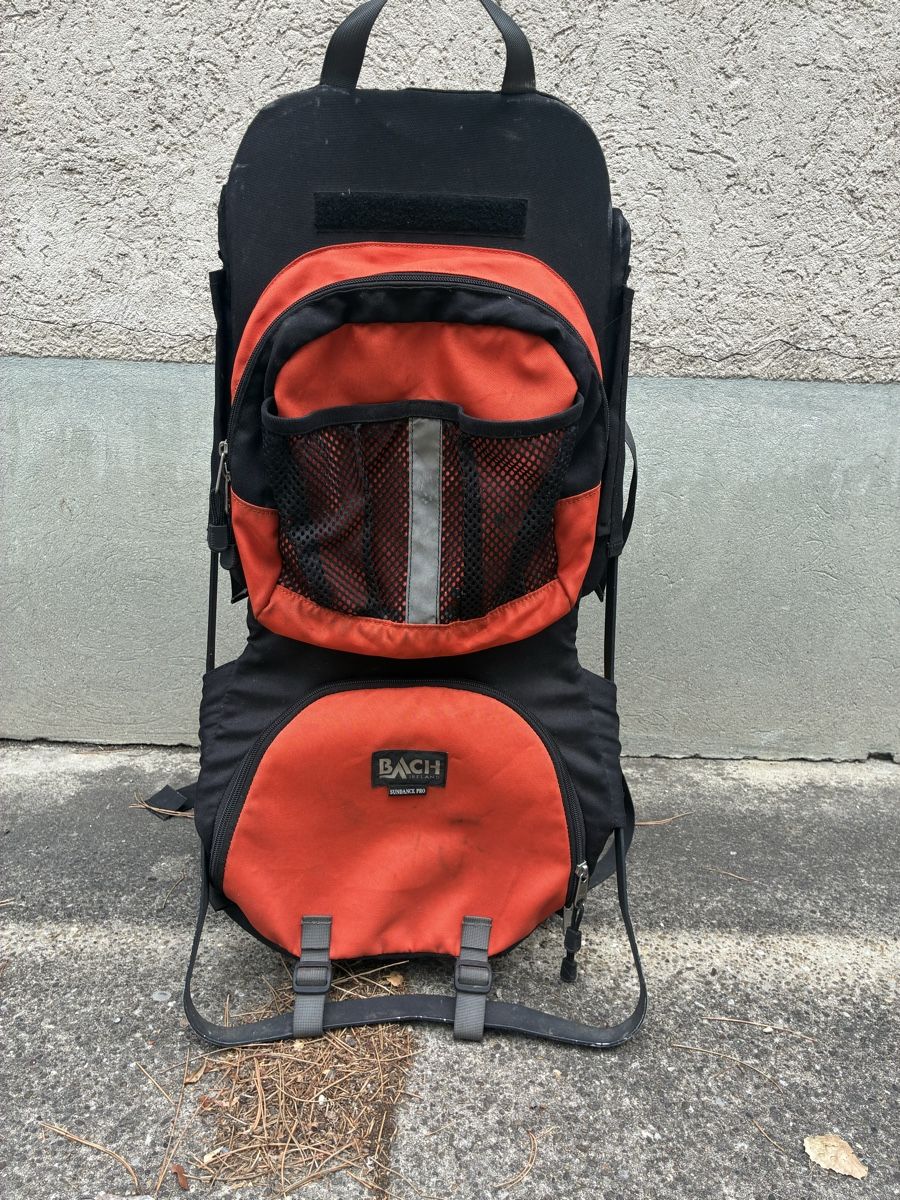 Marsupi portabebè: Kindertragrucksack Bach gebrauchter Zustand – Usato da Birsfelden venduto da severinio