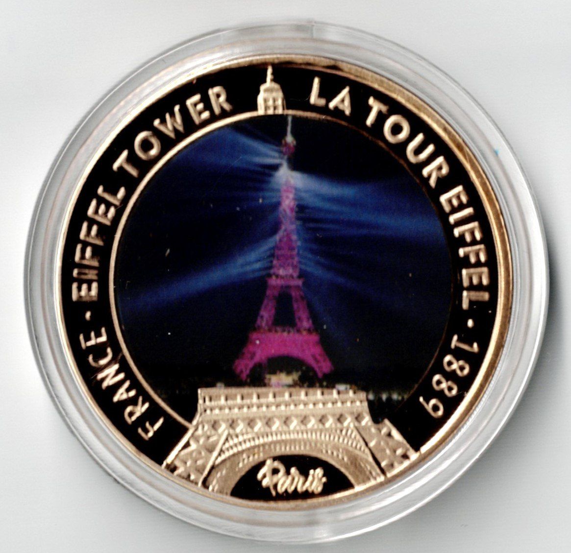 Medaglie: Eiffel Tower_La Tour Eiffel_1889_Medaille 2 – Nuovo (secondo la descrizione) da Hombrechtikon venduto da Fraese01