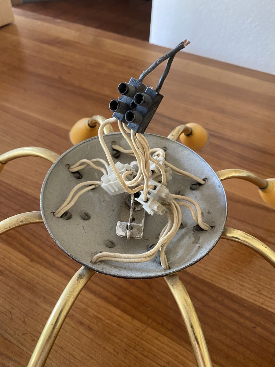 Kronleuchter & Deckenlampen: Sputnik SpaceAge Deckenlampe Spinnenlampe – Gebraucht aus Erlinsbach von Stuntgirl 4