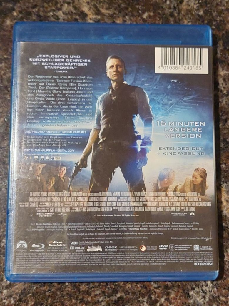 Alle DVDs: Blu-ray Cowboys & Aliens – Gebraucht aus Erlinsbach von pfunky 1