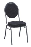 Stapelstuhl Bankettstuhl Schwarz