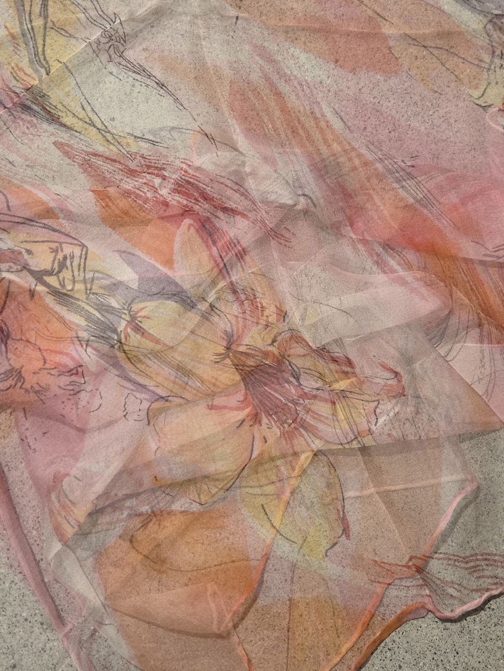 Foulard & Sciarpe: Seidenschal, 80 x 150 cm – Nuovo e nell'imballaggio originale da Frauenfeld venduto da Schenken-mit-Herz 1