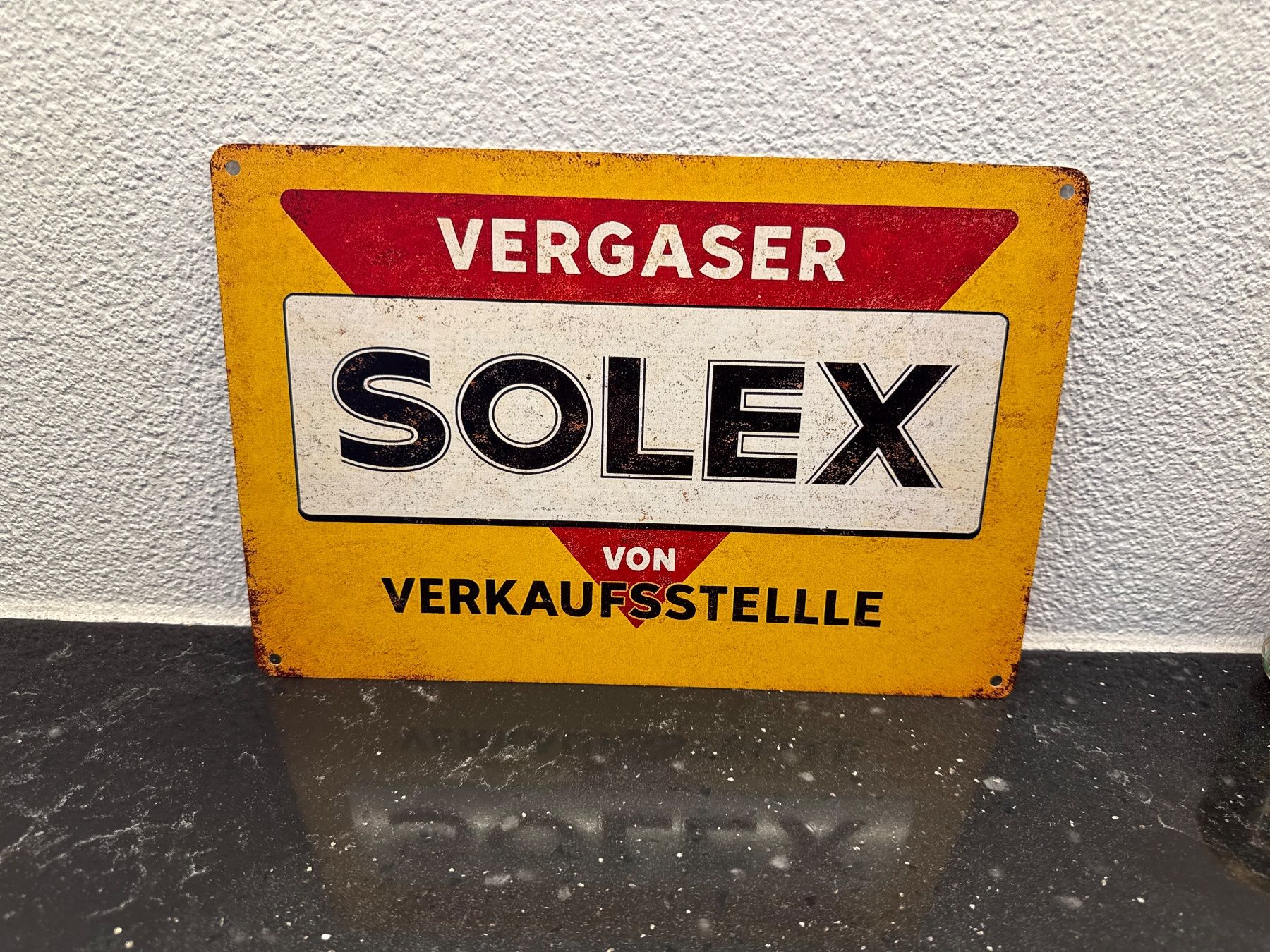 Schilder: Velo SOLEX Design Vintage Tafel NEU ! SCHILD! GAME OVER! – Neu und originalverpackt aus Seon von Aaargauer01