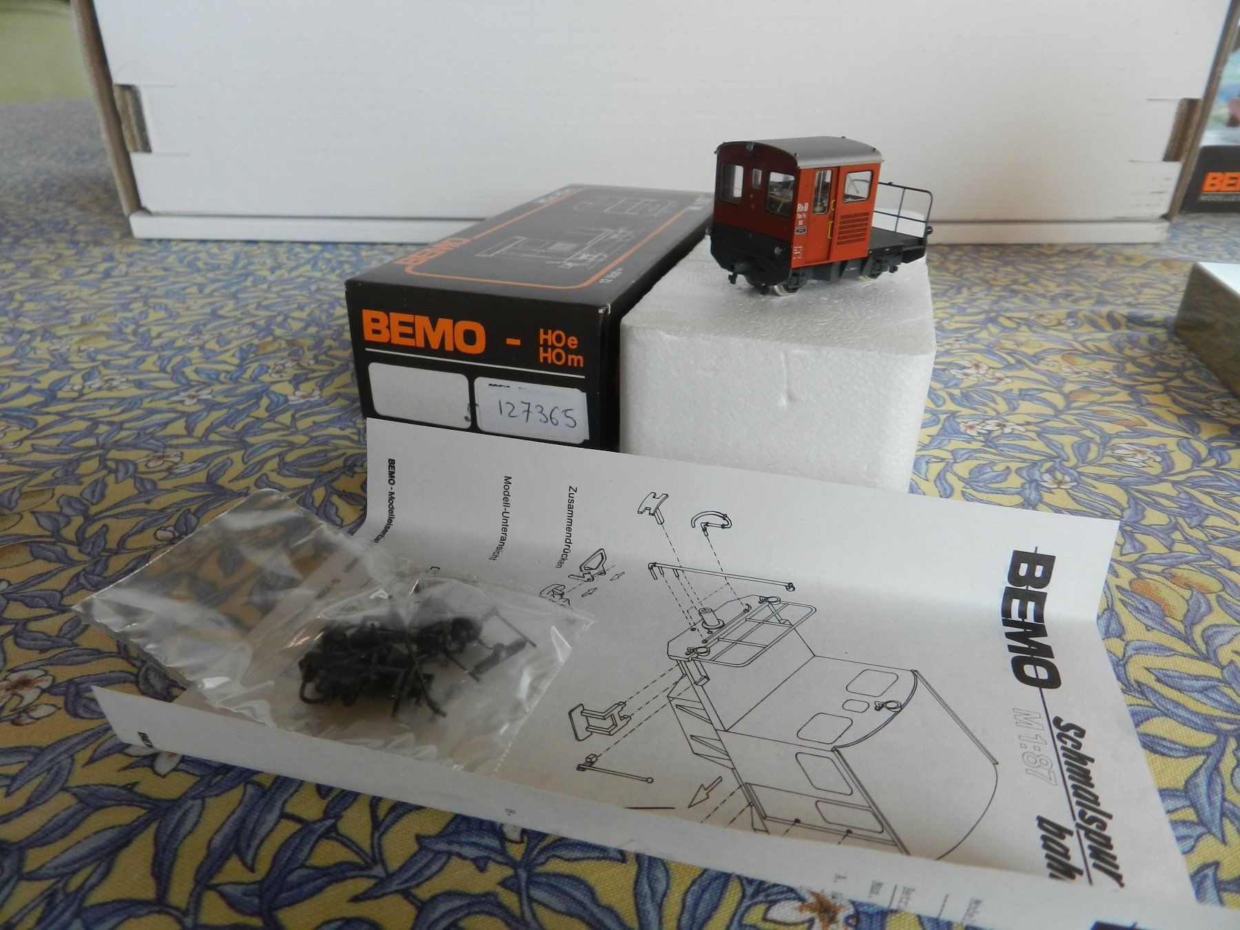 Bemo Modelleisenbahnen: H0m BEMO Rangiertraktor Tm 2/2 RhB braun – Neu (gemäss Beschreibung) aus Arzier-Le Muids von elocin83 7