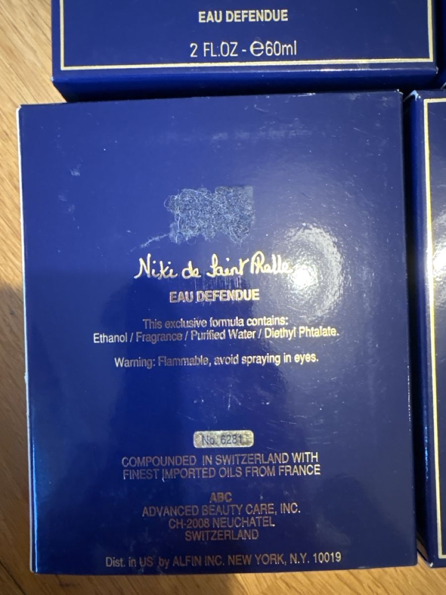 Profumi & Eau de Toilette: Sammlung niki de saint Phalle eau defendue – Nuovo (secondo la descrizione) da Zürich venduto da jessykw 2