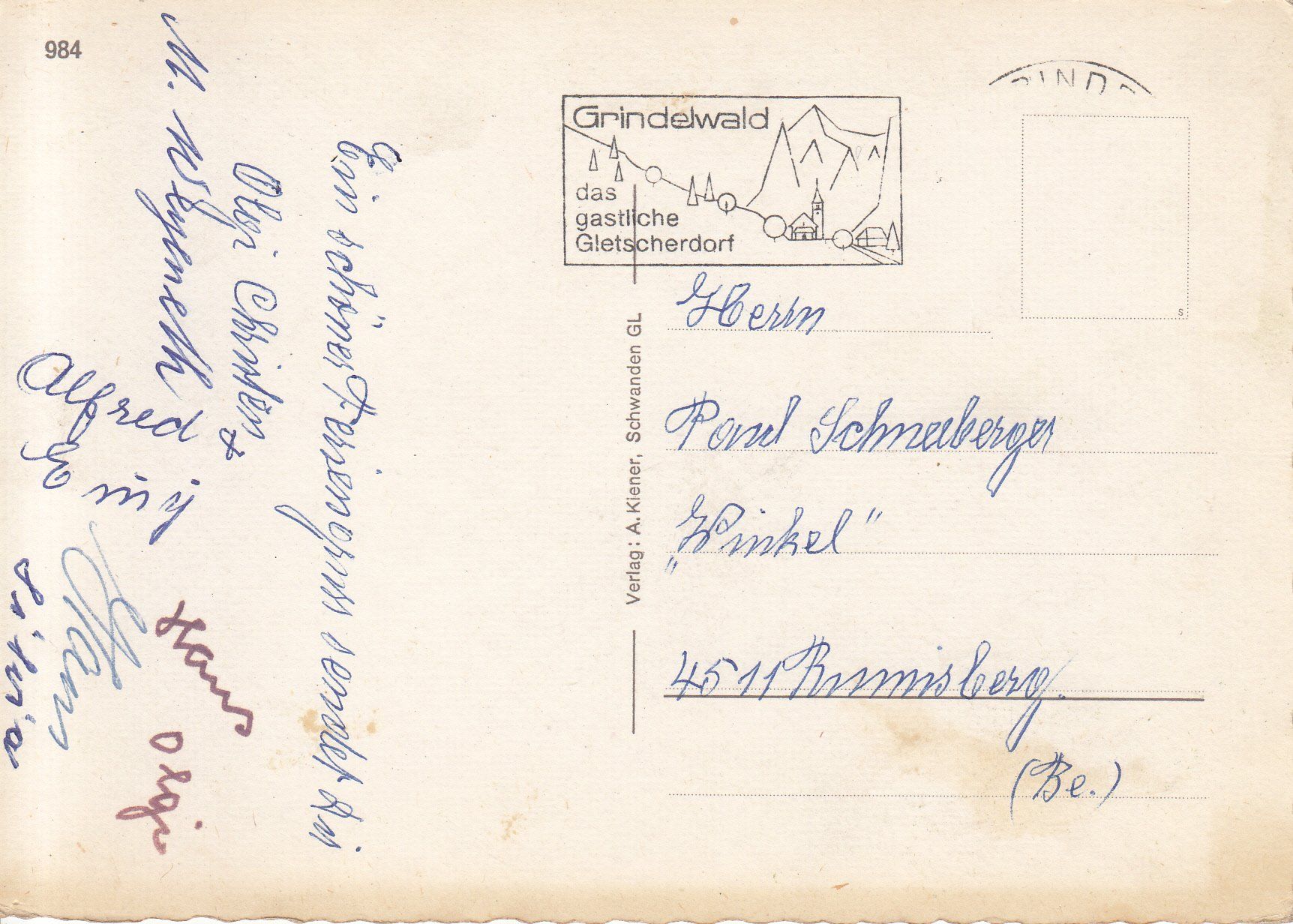 Cartes postales: Grindelwald ca. 1965 – D'occasion à Bürglen TG par StampGraf 1