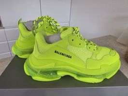 Balenciaga Triple S Clearsole Fluo Gr. 42 NEW