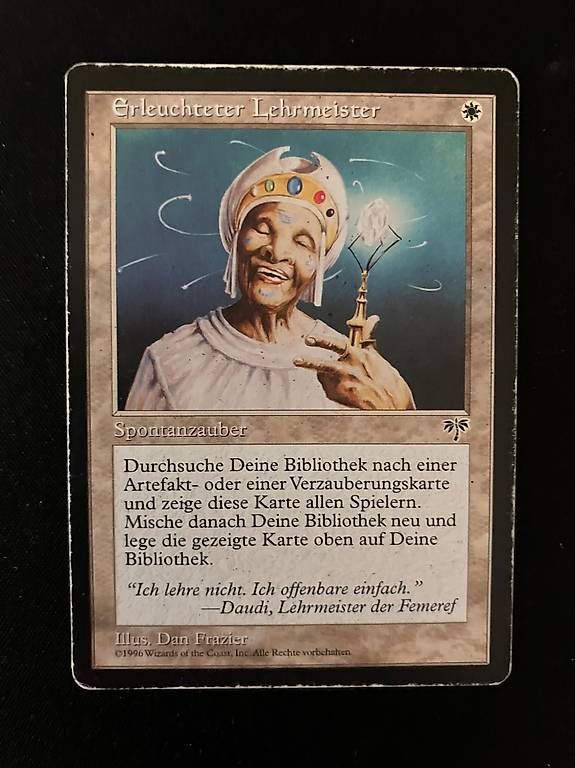 Carte collezionabili: MTG Erleuchteter Lehrmeister – Usato da Basel venduto da parZval