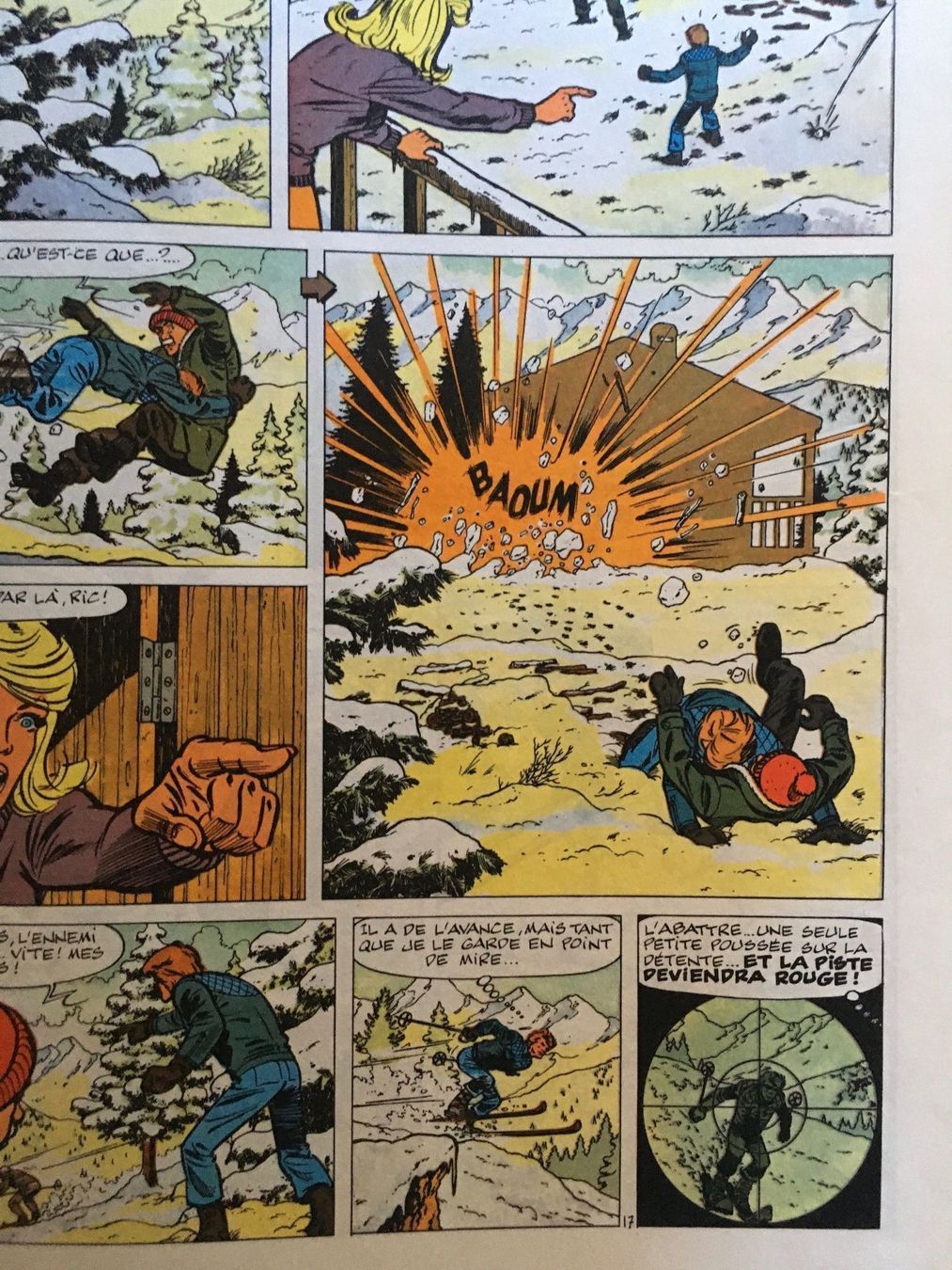 Fumetti: Ric Hochet - La ligne rouge – Usato da Commugny venduto da Alexnicolas11 3