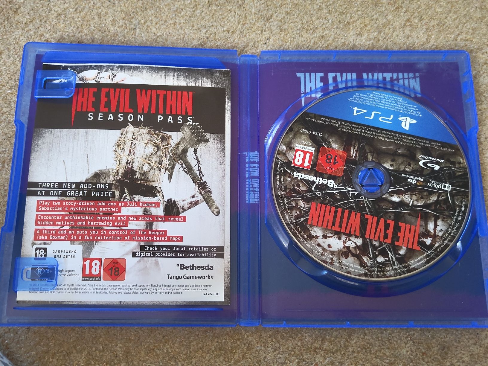 Giochi: The Evil Within - PS4 - Horror Game - 100% Uncut – Usato da Glattbrugg venduto da har_jgc7 2