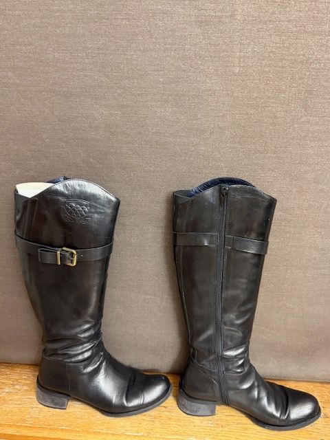Navyboot Scarpe da donna: Vera Gomma Echtlederstiefel Gr. 37 Navyboot – Usato da Winterthur venduto da projectcleanup