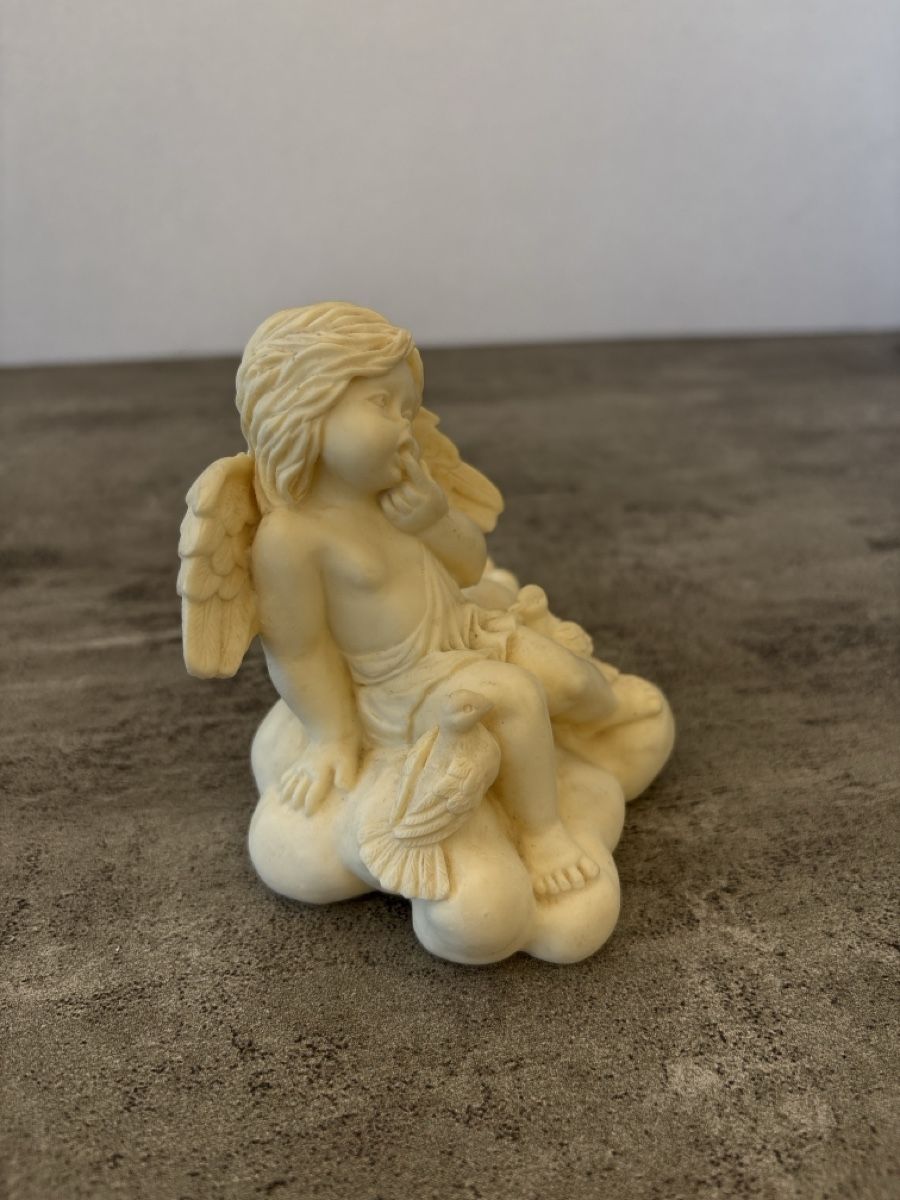 Portacandele: Kerzenhalter mit Engel Figur – Usato da Rümlang venduto da euqinom16 3