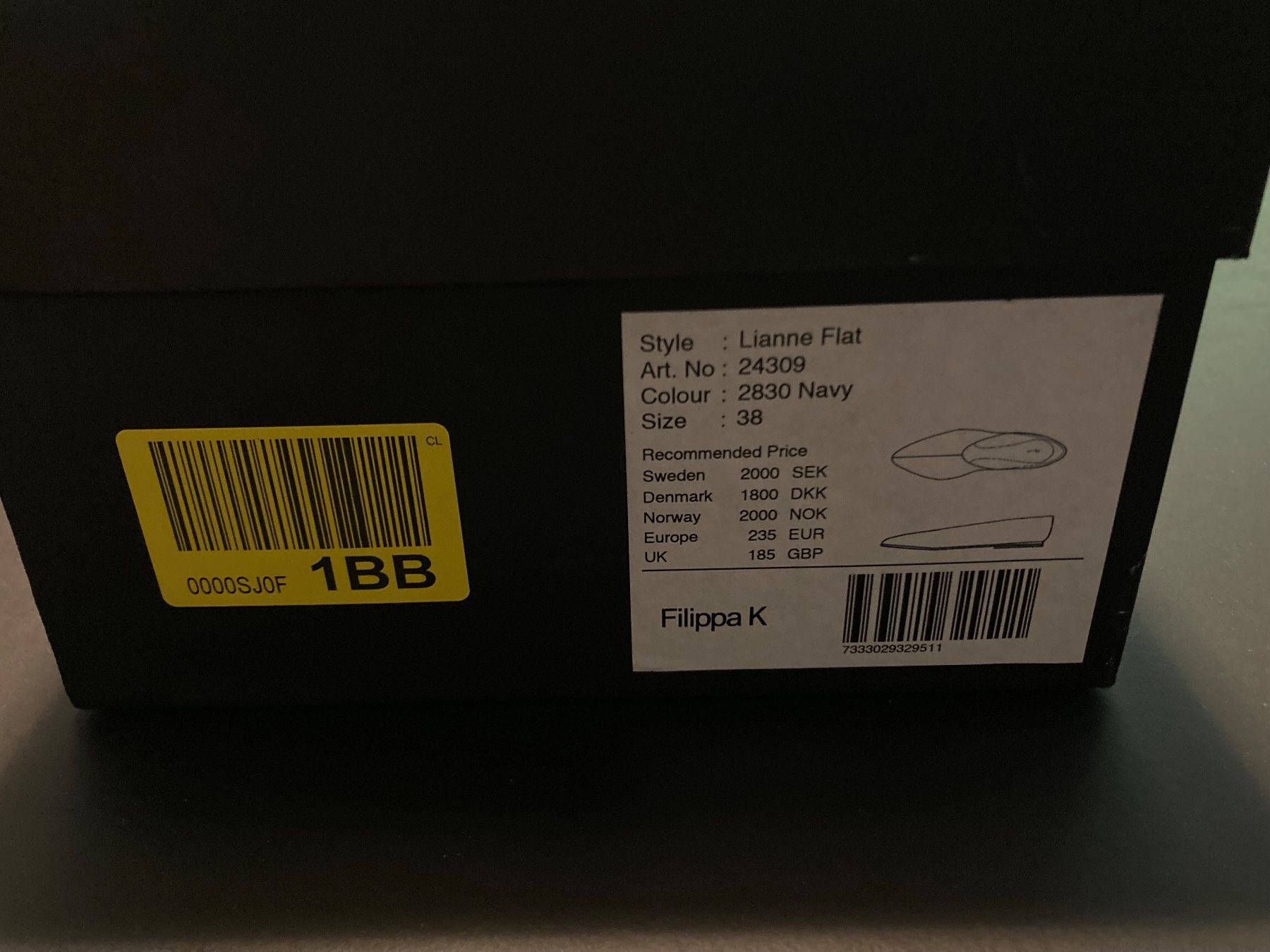 Scarpe da donna: Filippa K Ballerina Grösse 38 – Nuovo (secondo la descrizione) da St. Gallen venduto da trishold 1