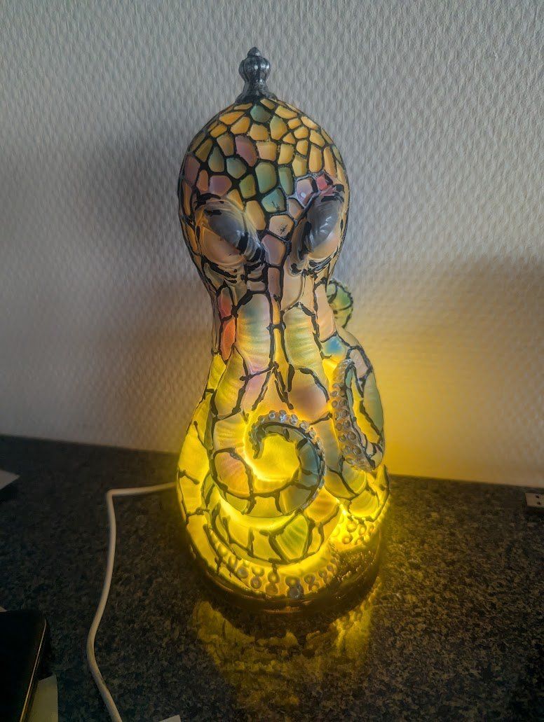 Lampade: Nachttisch Lampe Oktopus – Nuovo (secondo la descrizione) da Wauwil venduto da MEC-NET 2