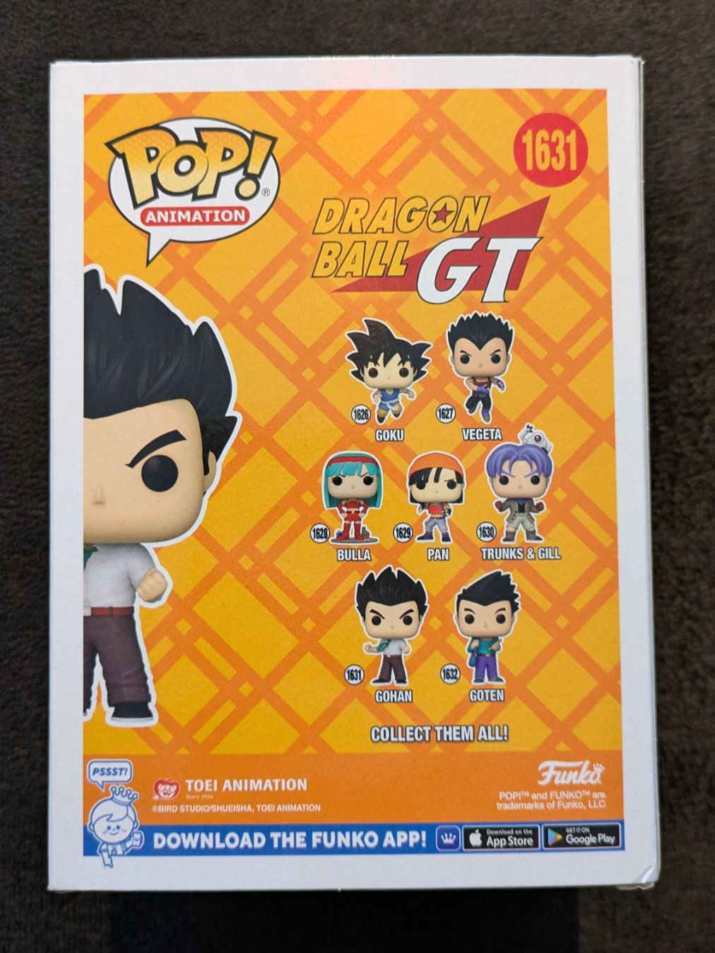 Funko Statuette: Funko Pop! Dragon Ball - Gohan #1631 – Nuovo (secondo la descrizione) da Obfelden venduto da RCO85 2