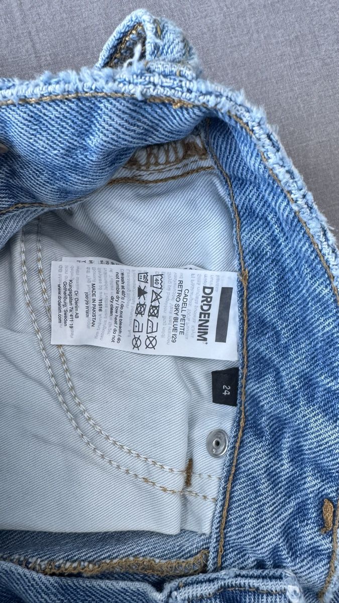 Jeans: Jeans Dr Denim retro sky blue Gr 24 – Usato da Landquart venduto da Happyhippo42 2