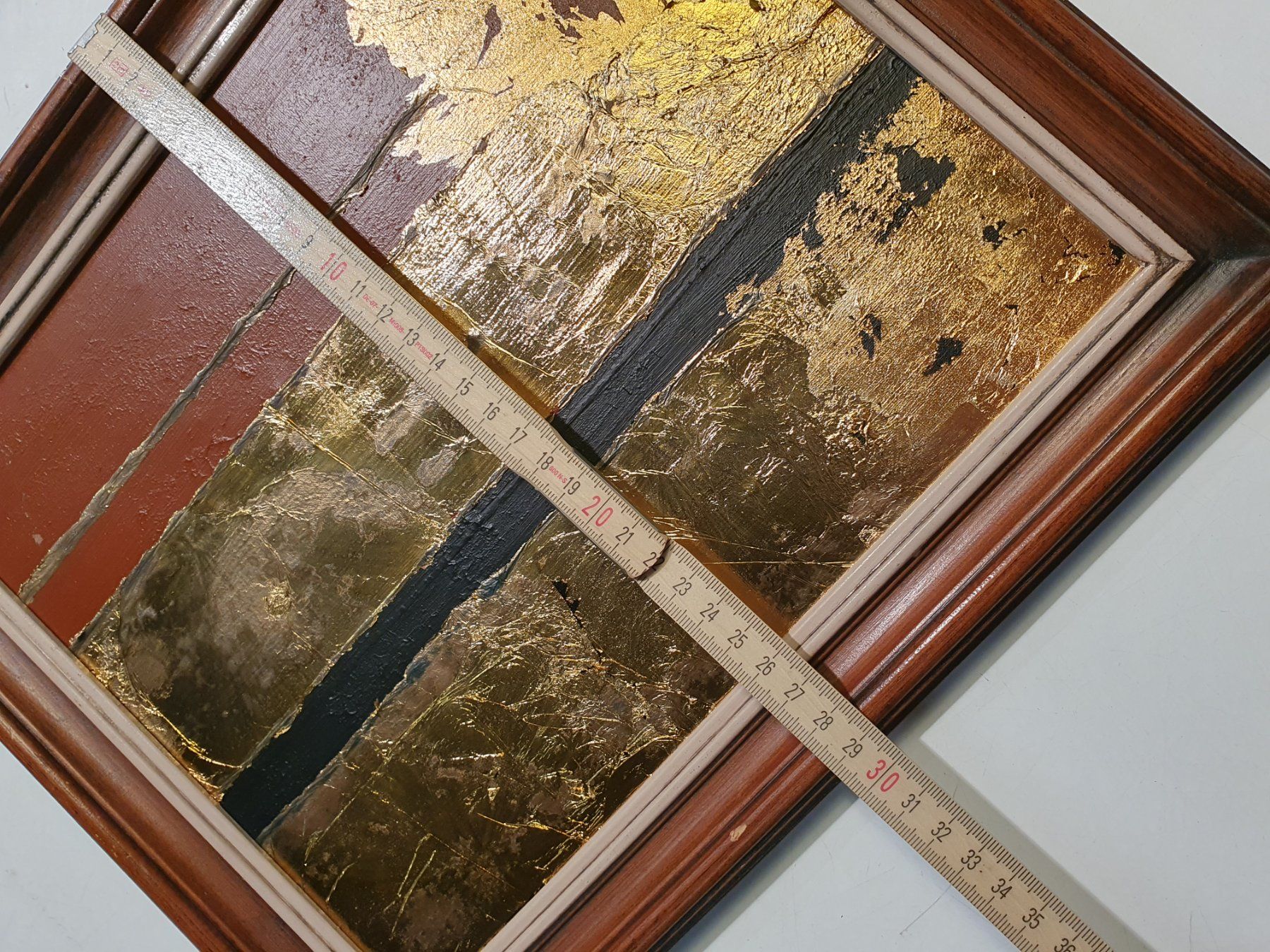 Foto & Immagini: Bild Wüste mit Gold 36 x 29 cm – Usato da Zürich venduto da loosebone 2