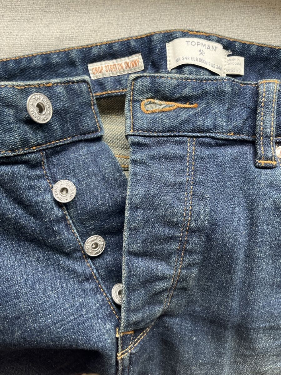 Jeans: Topman Jeans Grösse 34, EUR 86cm – Usato da Winterthur venduto da nstau 4