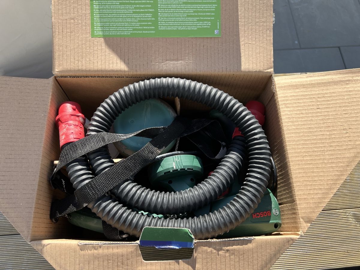 Medizinaltechnik: Bosch Farbsprühsystem PFS 2000 in Originalverpackung – Gebraucht aus Hirschthal von E_M.90 1