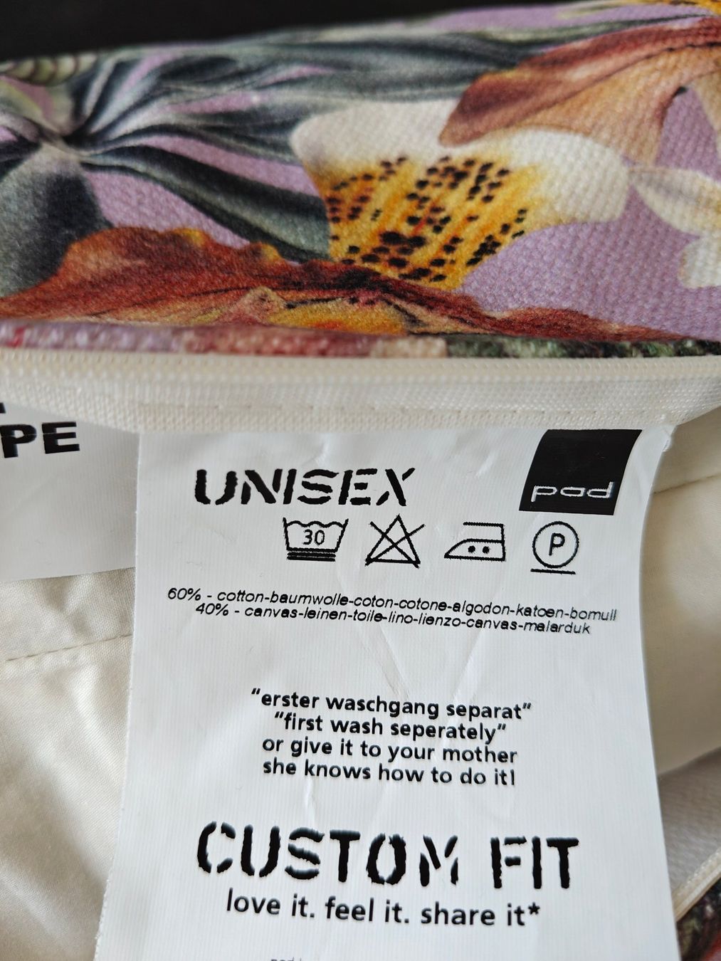 Kissen: Pod Kissen Set Blumenmuster Textil – Gebraucht aus Basel von jos_2z5q 2
