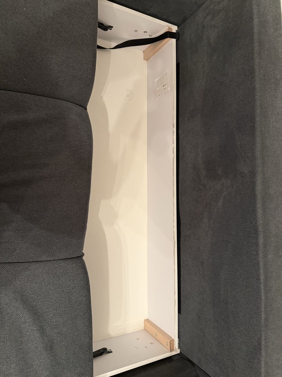 Sofas: Modernes Ecksofa mit Schlaffunktion & Stauraum – Anthrazit – D'occasion à Basel par car_l7yd 2