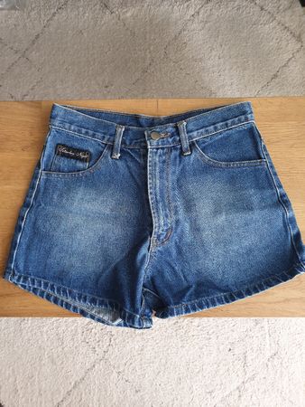 Vintage High Waist Denim Shorts Size M
