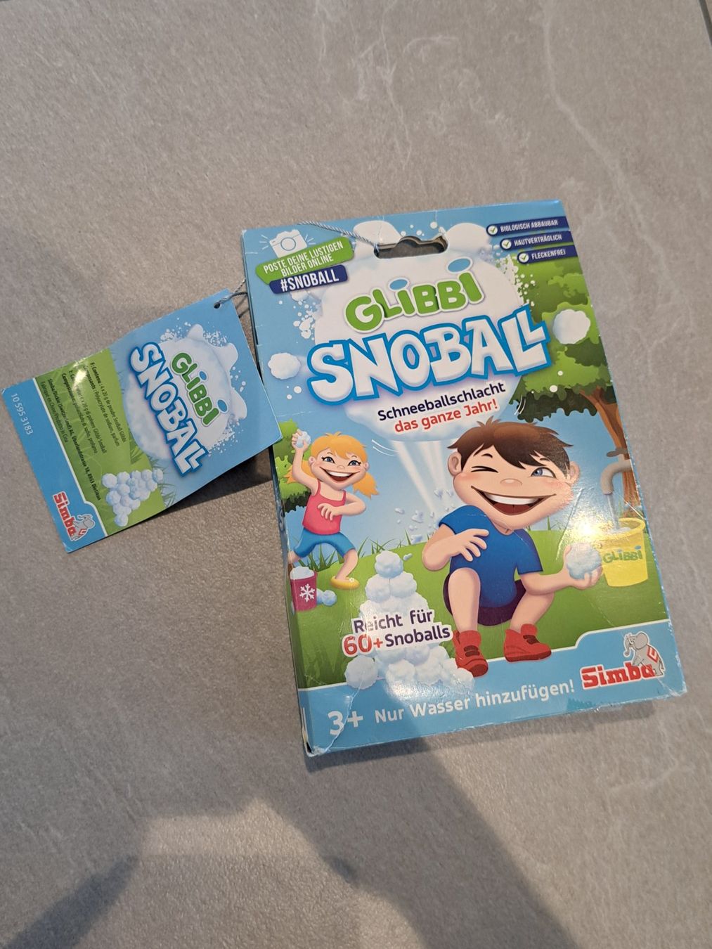 Giocattoli: Glibbi Snobal Schneeballschlacht Set – Nuovo e nell'imballaggio originale da Roggwil TG venduto da RS_77