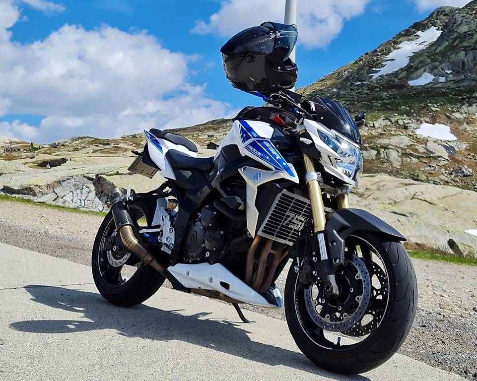 Route: Suzuki GSR 750 Freegun – D'occasion à Neuheim par chriesi97