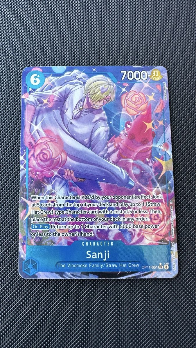 Bandai Carte collezionabili: One Piece Card Sanji OP11-051 – Usato da Affoltern am Albis venduto da mr_choppa