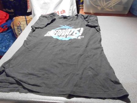 T-Shirt Grösse M, schwarz, Aufdruck Shre