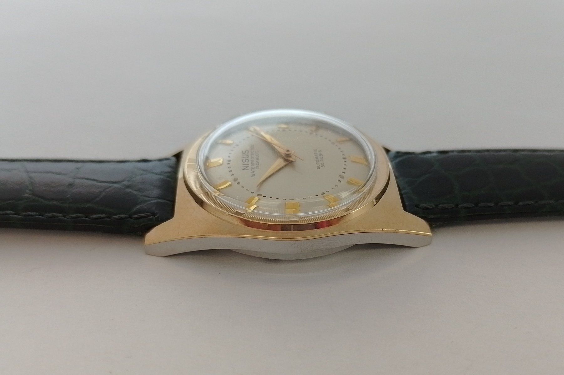 14K Gold/Stahl vintage Nisus Automatic Herren, Top Zustand! (Gebraucht ...
