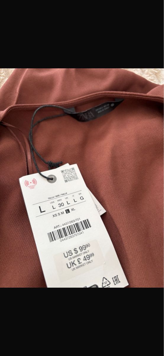 Zara Vestiti: Zara robe longue taille L – Nuovo e nell'imballaggio originale da Brügg BE venduto da nou_8ht9 1