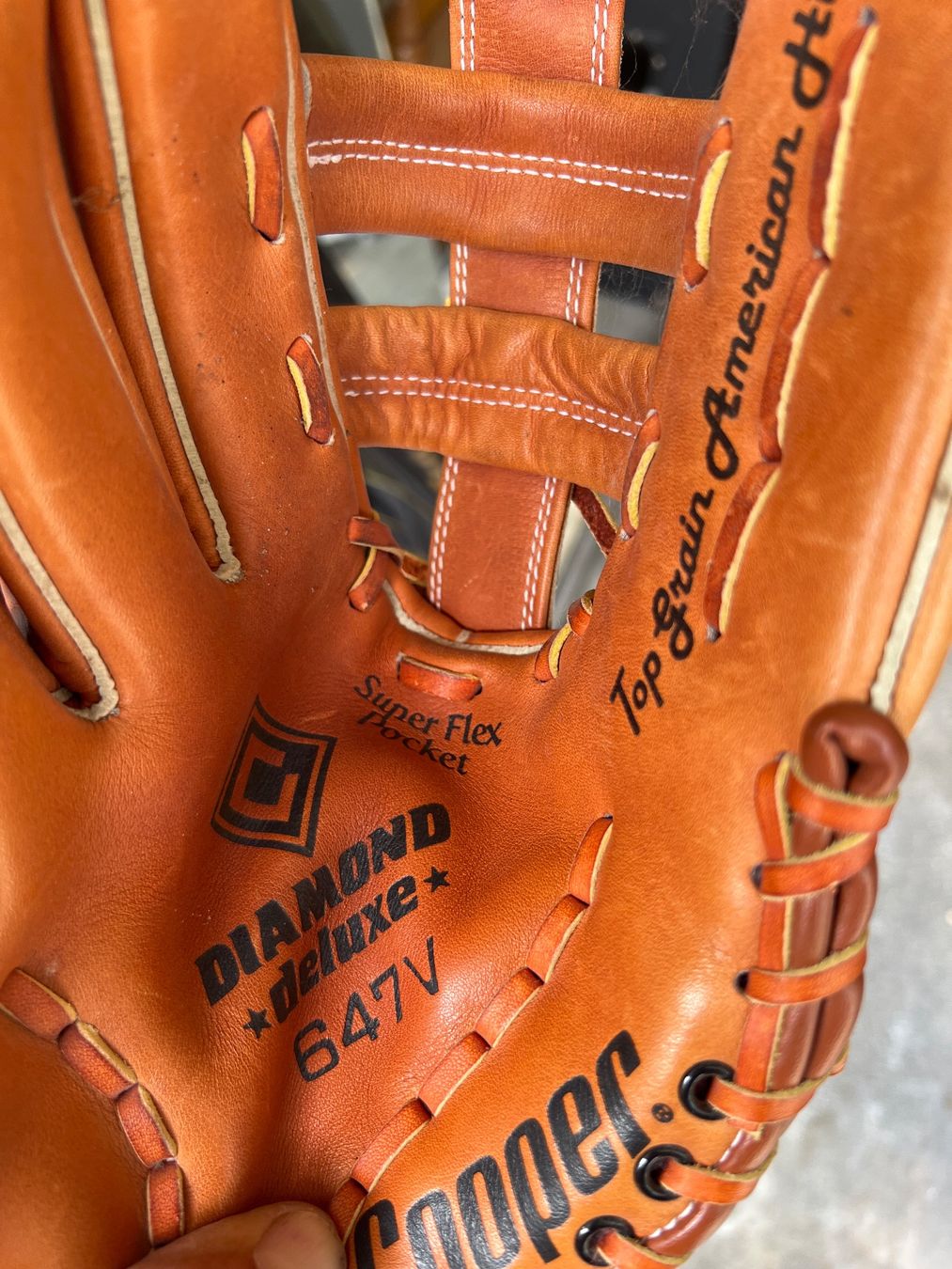 Gants & mitaines : VintageCooper Baseballhandschuh daimond Deluxe 647v – D'occasion à Egg b. Zürich par SwissTradingAgency 3