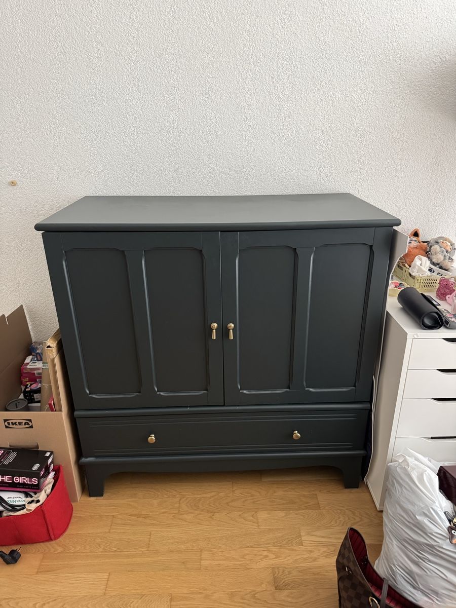 Ikea Commodes: LOMMARP Cabinet dark blue-green Assembled – D'occasion à Lenzburg par var_6n62
